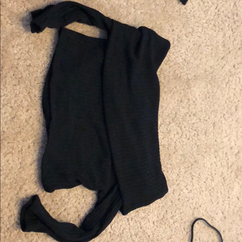 Off the shoulder crop top